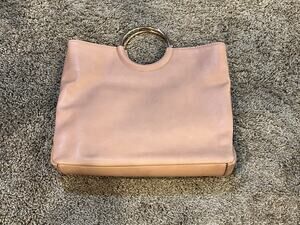 LC Lauren Conrad Blush Pink Handbag with Shoulder Strap